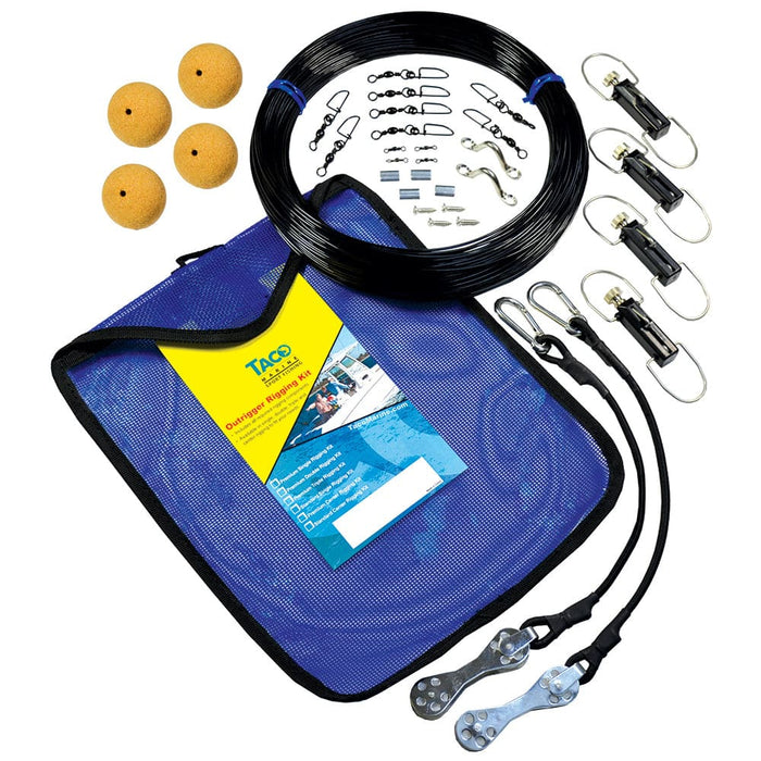 TACO Premium Mono Double Rigging Kit - Outrigger Accessories