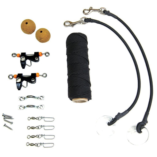 Tigress Deluxe Rigging Kit - Black Nylon - Outrigger