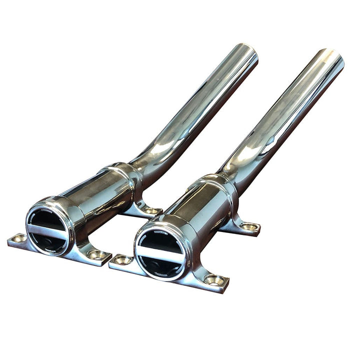 Tigress Side Mount Outrigger Holders - Fabricated 304 S.S.