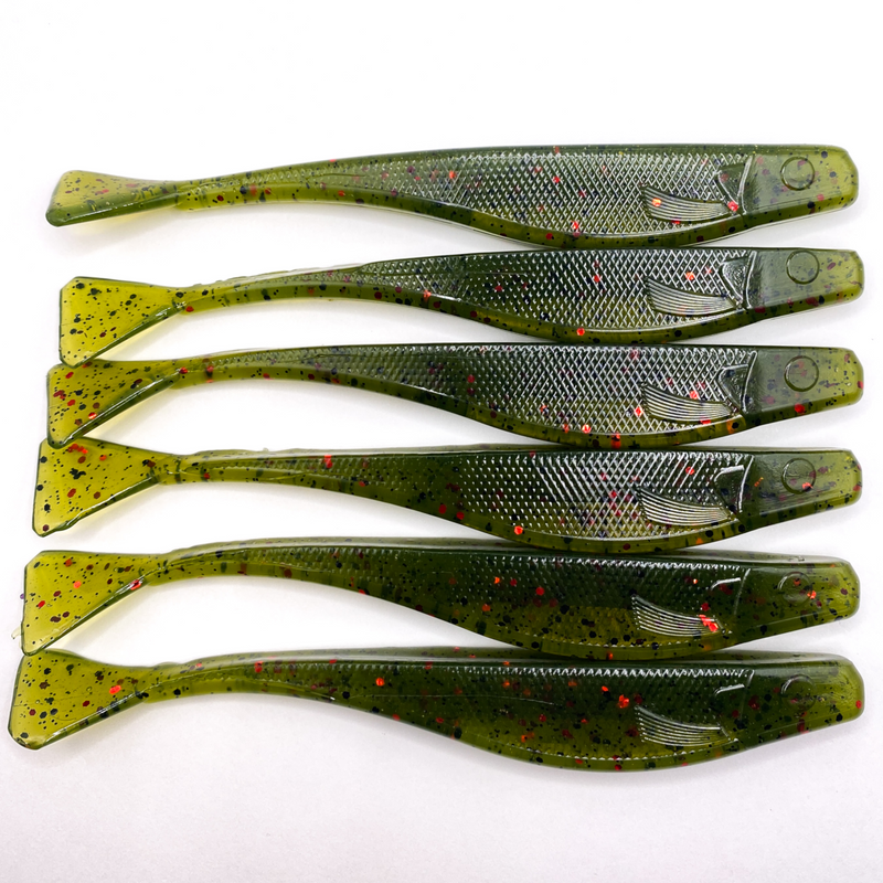 5" Jerk Minnow | Watermelon Red