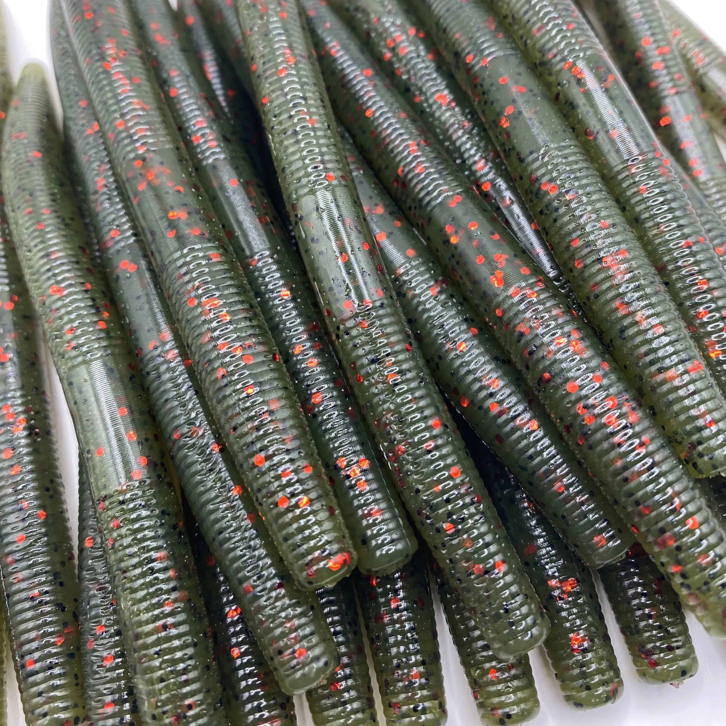 5’’ Stick Worm | Watermelon Red - Fishing Baits & Lures