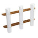 Whitecap Teak 3-Rod Tournament Storage Rack - Rod & Reel