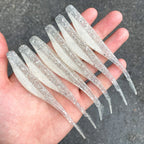 5’’ Jerk Minnow | White Ice - Fishing Baits & Lures