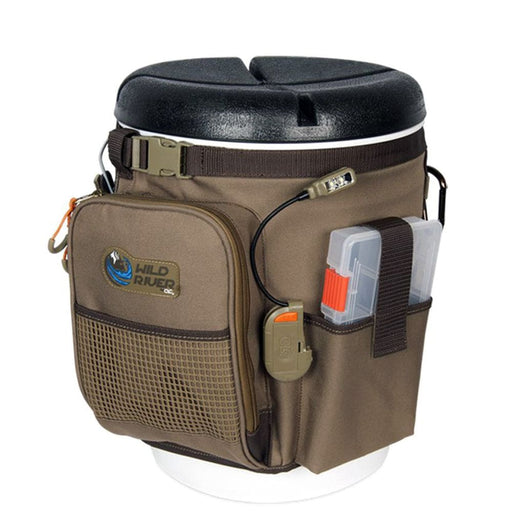 Wild River RIGGER 5 Gallon Bucket Organizer w/Lights Plier