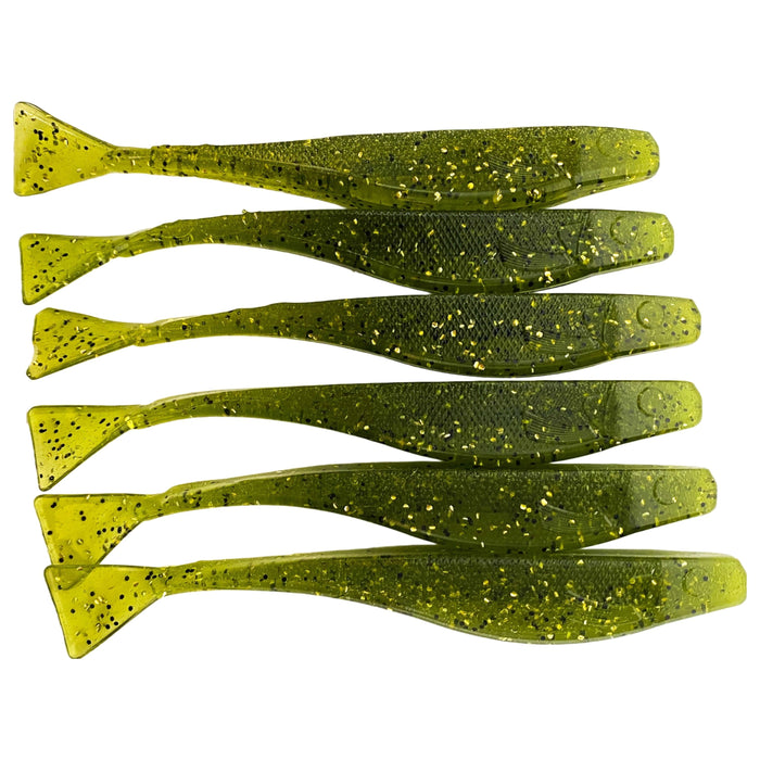 Obee Jerk Minnow - Watermelon Gold - Fishing Baits & Lures