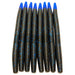 Obee 5" Stick Worm - Black Blue Tip - Fishing Baits & Lures